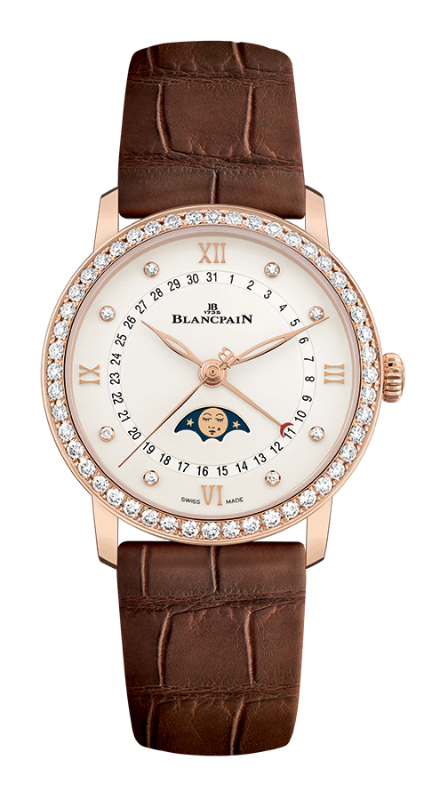 Villeret Quantième Phases de Lune lady 