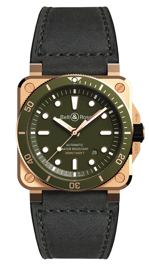 BR 03-92 Diver Green Bronze