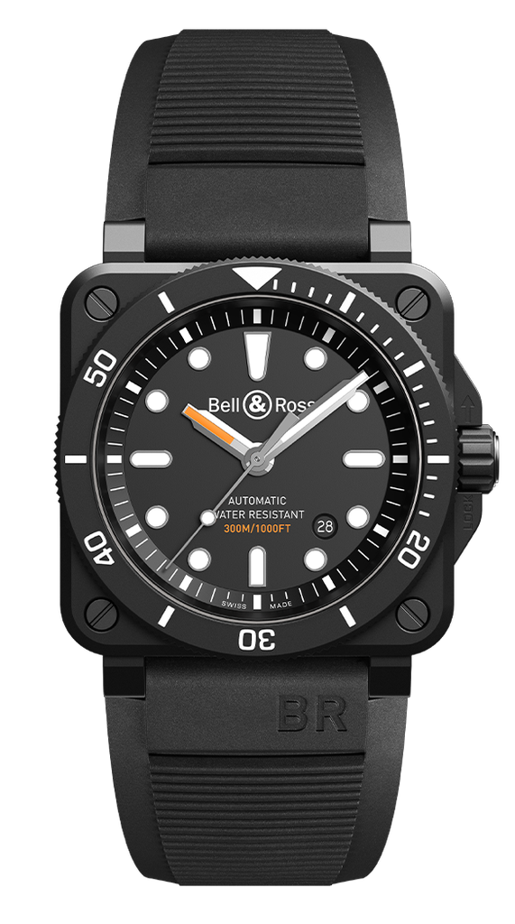 BR03-92 Diver Black Matte