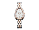Serpenti Seduttori Steel and Rose Gold with Diamonds