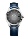 Clifton Baumatic Steel/Leather