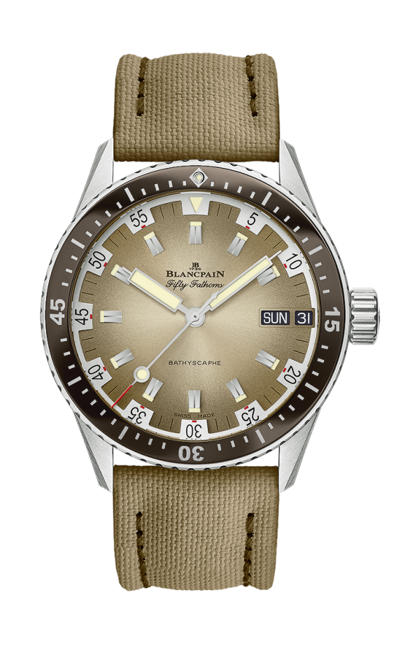 Bathyscaphe Day Date Desert Edition