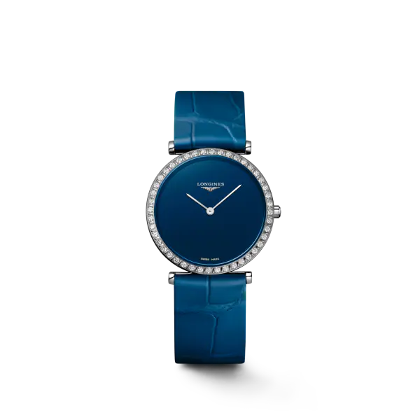 La Grande Classique de Longines Blue with Diamonds