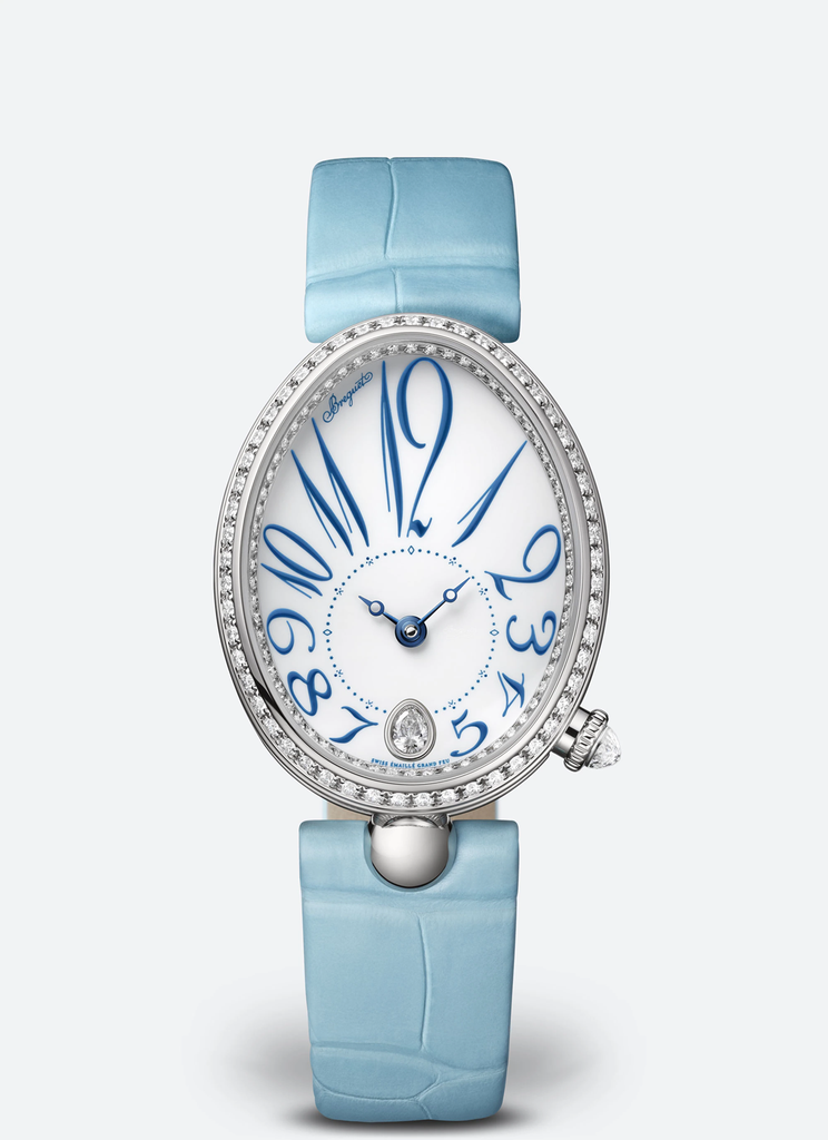 Rein de Naples Turquoise in White Gold with Diamonds