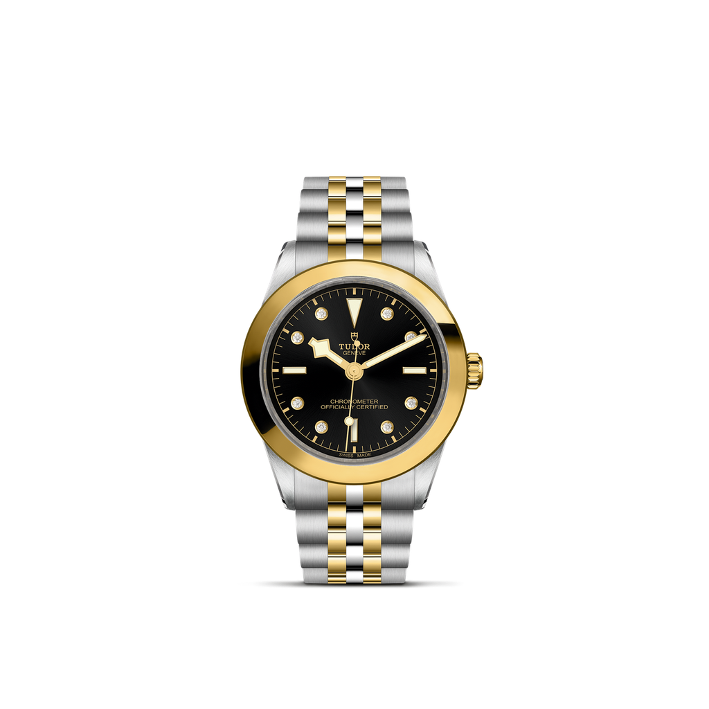 BLACK BAY 39 S&G NOIR IND 8RBR J-65573