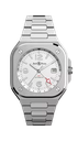 BR05 GMT Silver Steel/Steel Bracelet