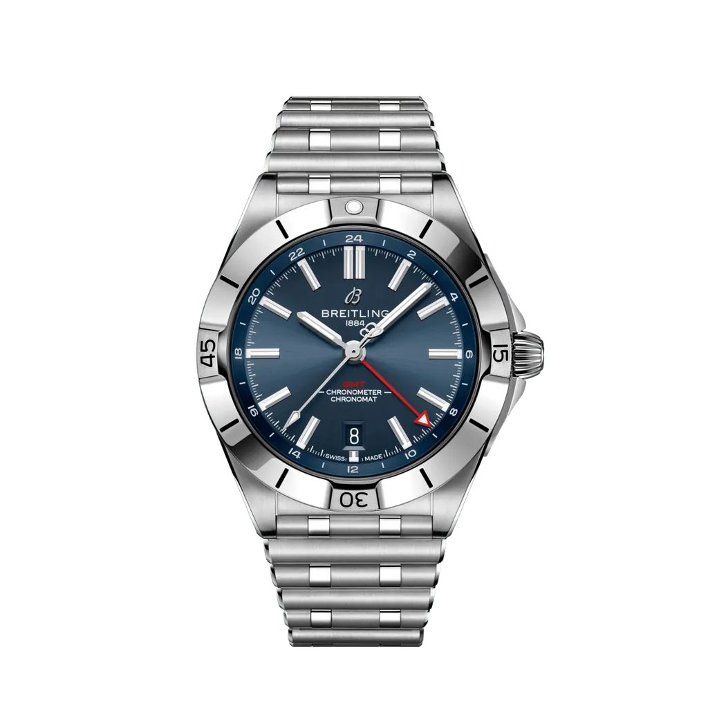 Chronomatic GMT 40 Steel Blue Dial
