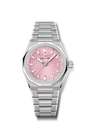 DEFY SKYLINE 36 Steel & Pink Dial