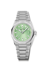 DEFY SKYLINE 36 Steel & Green Dial