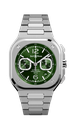 BR 05 Chrono Green steel
