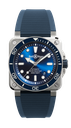 BR03 Diver Blue Steel