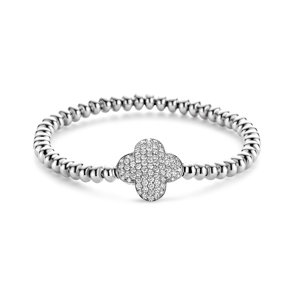 bracelet white gold with diamonds