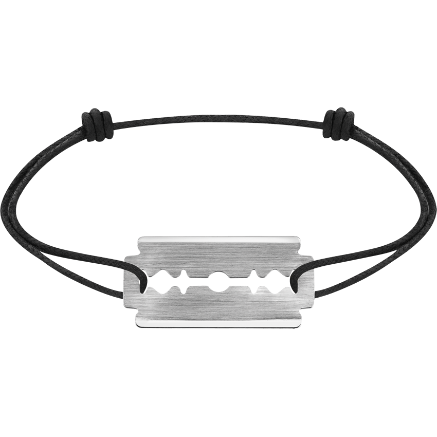 Lame de Rasoir cord bracelet