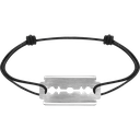 Lame de Rasoir cord bracelet