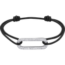 Maillon L cord bracelet