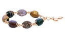 Bracelet Coconut link Ocean Jasper large