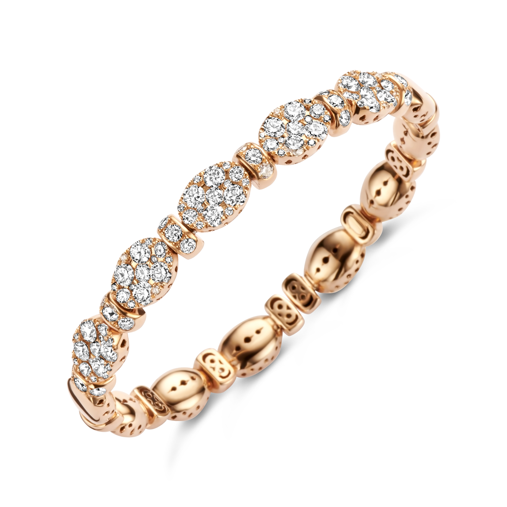 Bracelet with diamonds