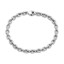 Chain Bracelet in white Gold full set with Brilliants