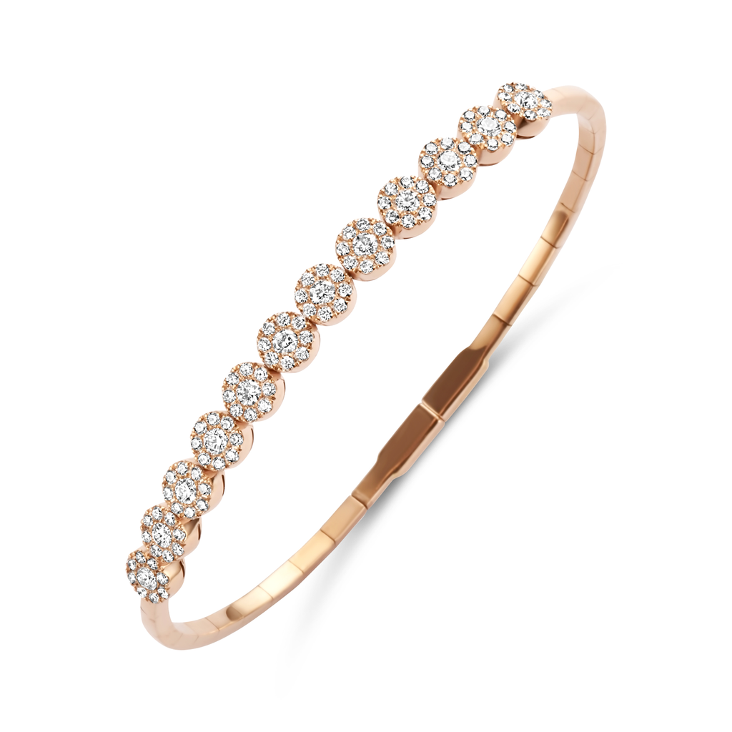 Bracelet with diamonds