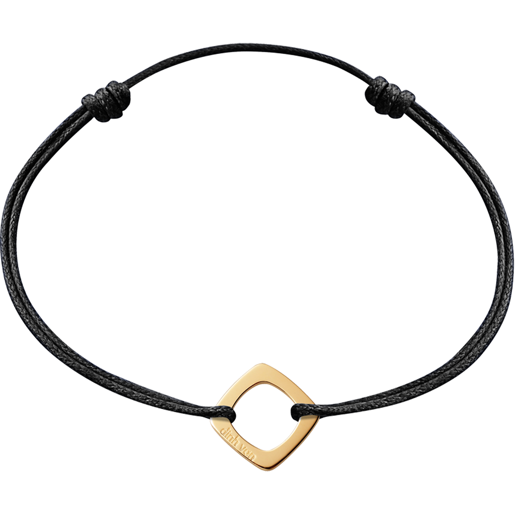 Impression small cord bracelet