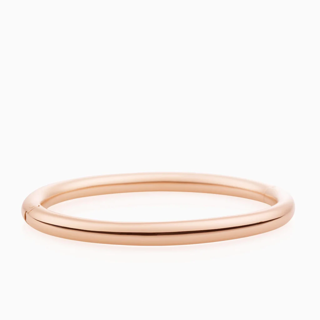 Lux Bangle in Pink Gold