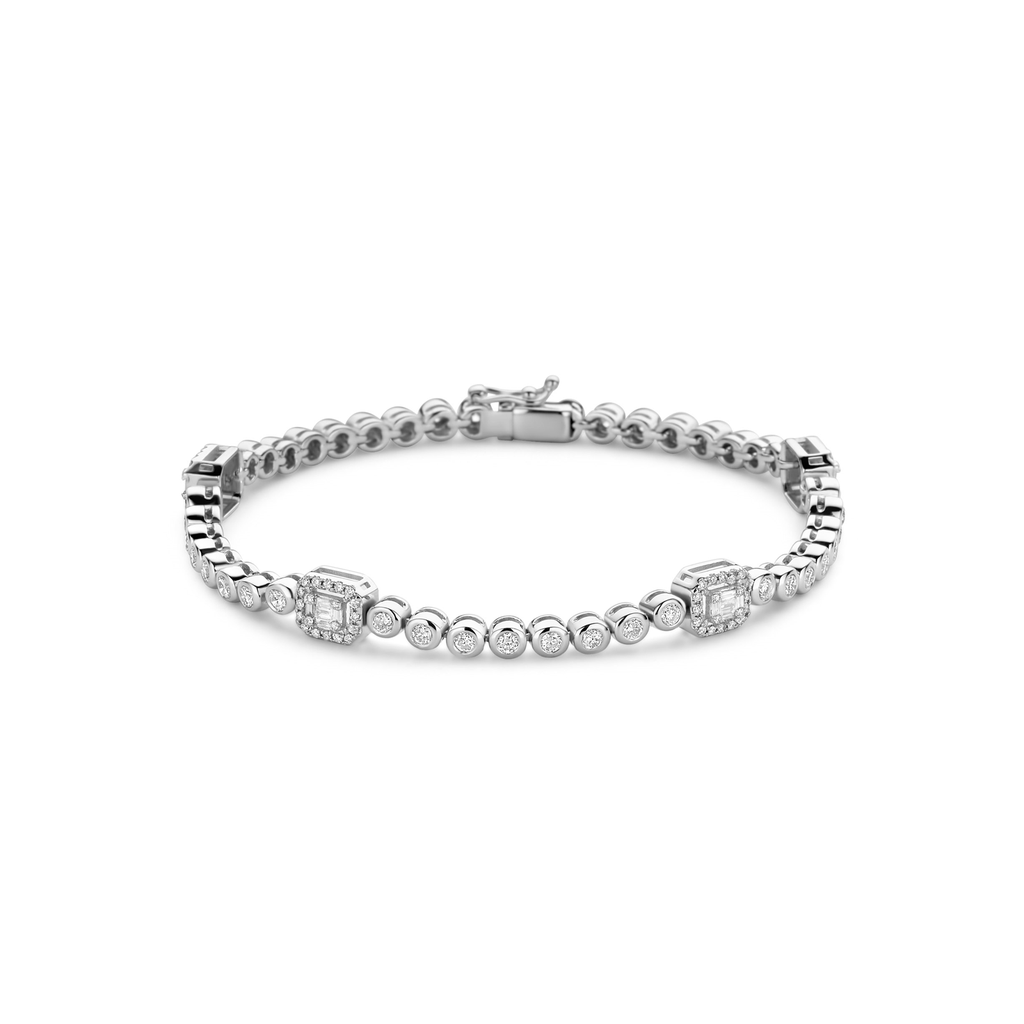 Illusion Diamond Bracelet