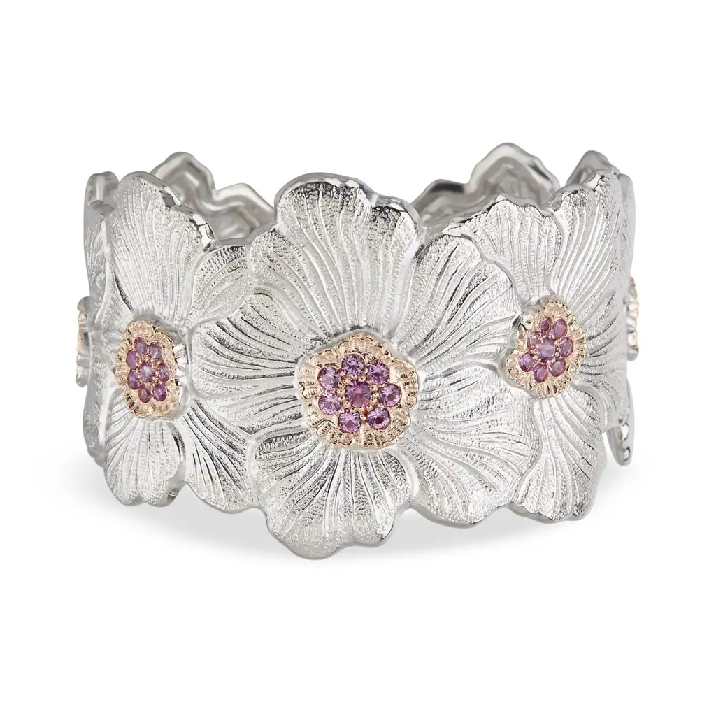 Blossoms sapphire bracelet