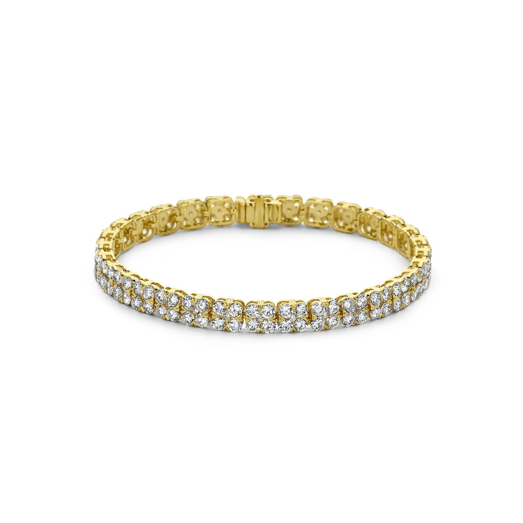Yellow gold bracelet