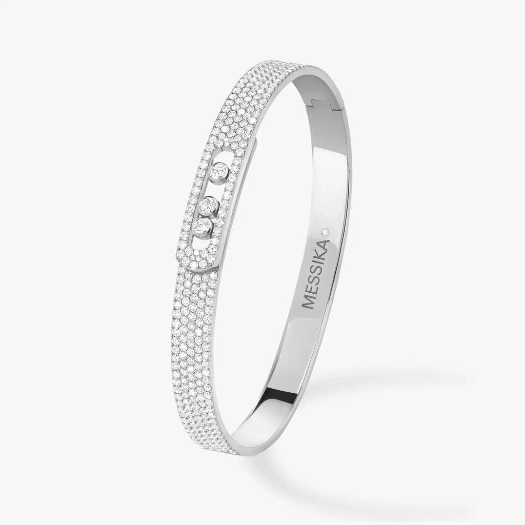 Move Noa Bangle Full Pave