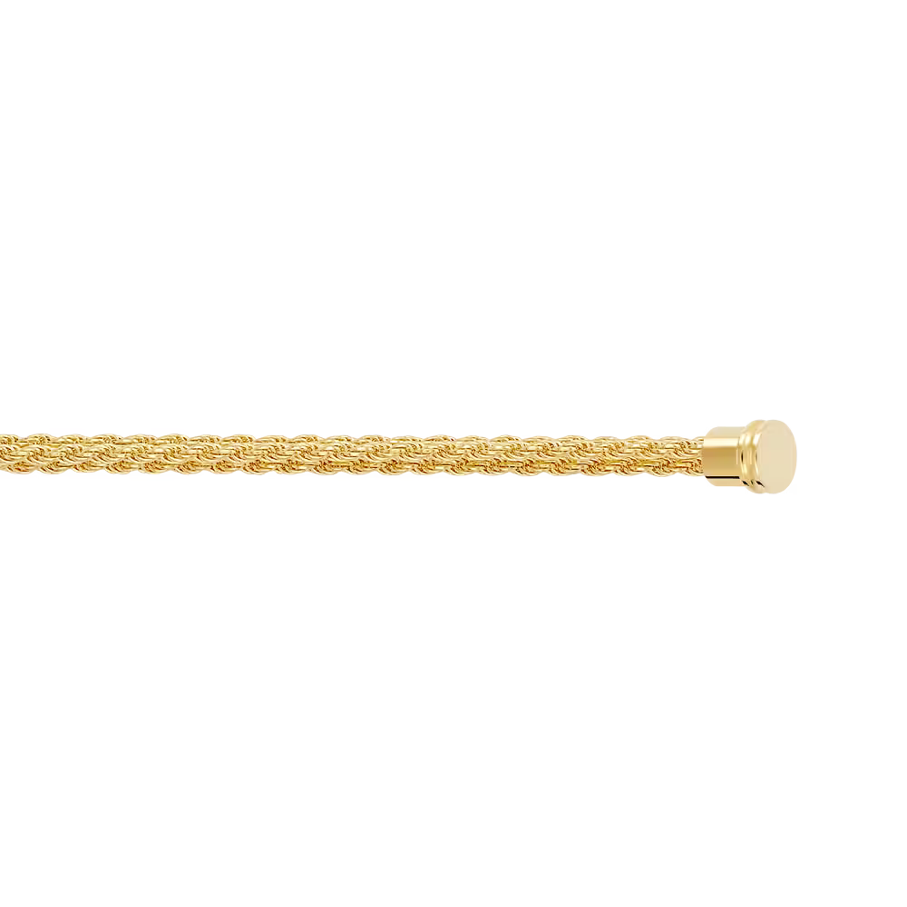 Yellow gold Multichain bracelet