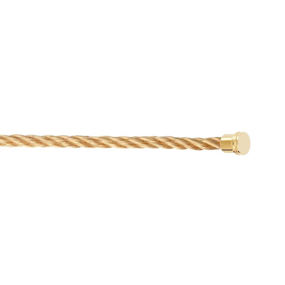 Yellow gold cable