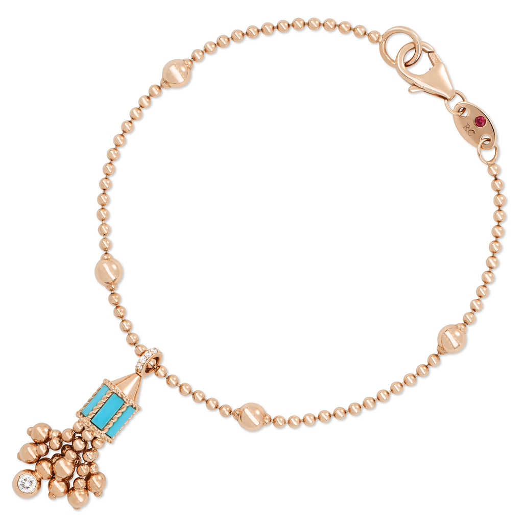 Art Deco bracelet Turquoise