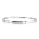StudioLOVE Bangle in White Gold with Diamonds & Rubies