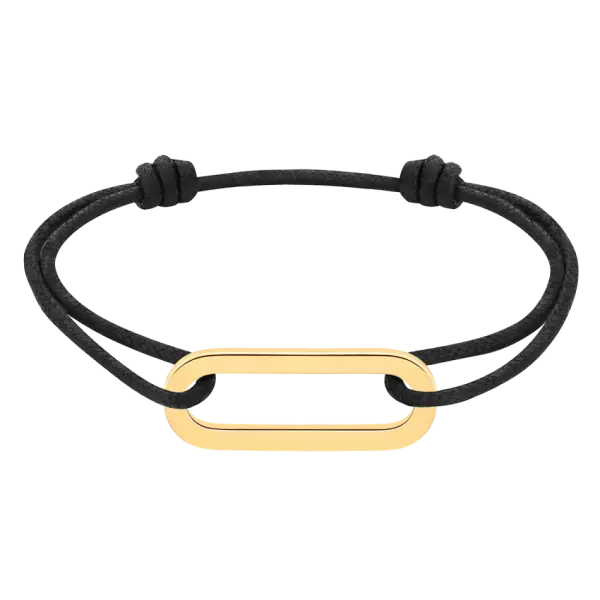 Bracelet on cord Maillon L