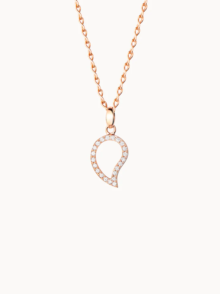 SIGNATURE pendant small with Diamond Pavé