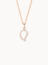 SIGNATURE pendant small with Diamond Pavé
