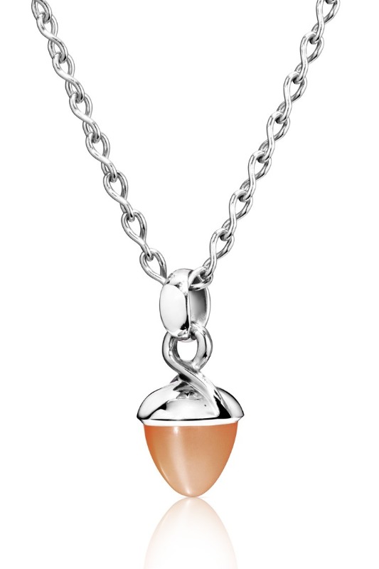 Pendant Mikado Bouquet Brown Moonstone