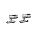 Ice Cube Cylindrical cufflinks