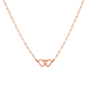 Double Cœurs R9 chain necklace