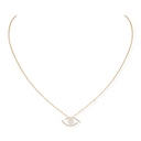 Lucky Eye Necklace pavé