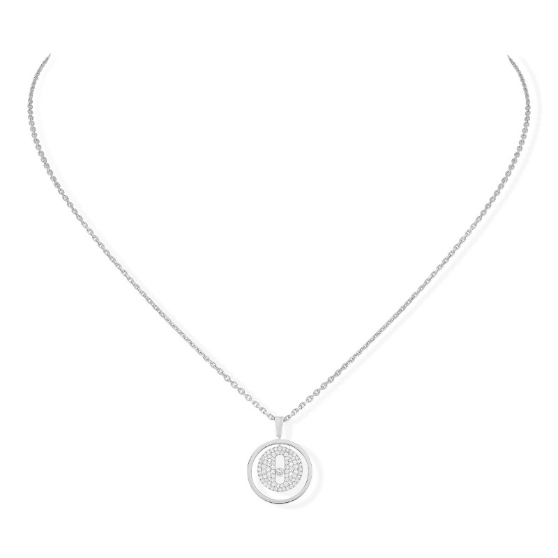 Lucky Move Necklace PM pavé