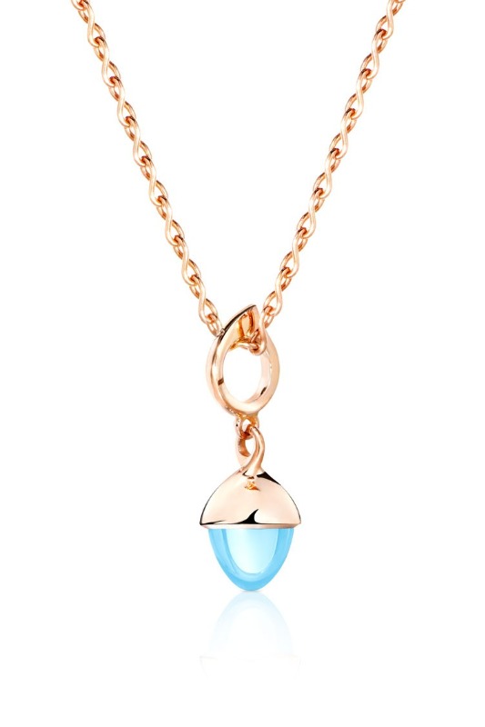 Pendant Mikado Flamenco Sky Topaz