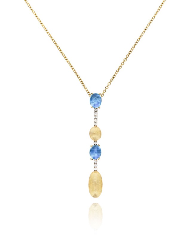 Dancing Azure necklace