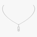 Move Uno Necklace GM Pavé