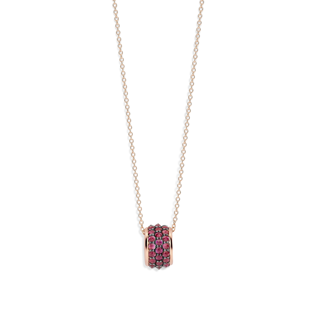 Fragranze necklace with rubies