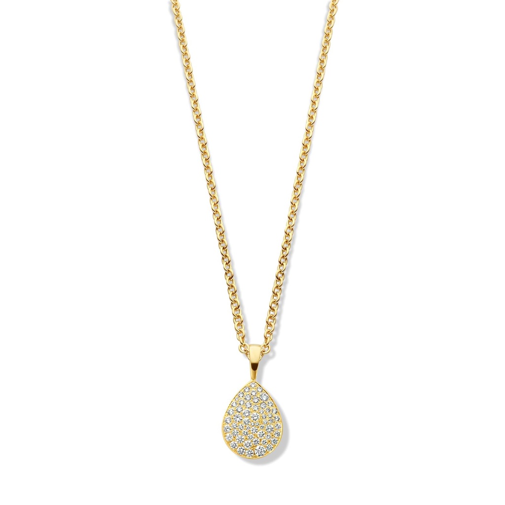 Pendant Yellow Gold set with Diamonds