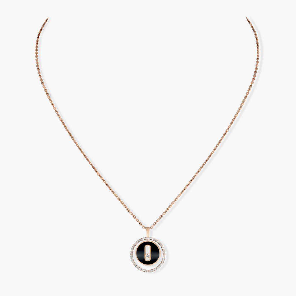 Lucky Move PM Onyx necklace