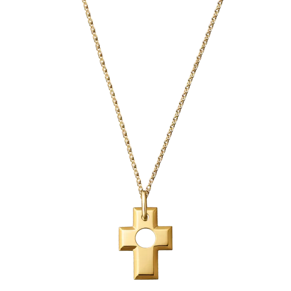 Pendant Cross in Yellow Gold