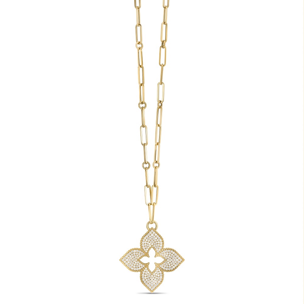 Venetian Princess Pendant with Diaminds