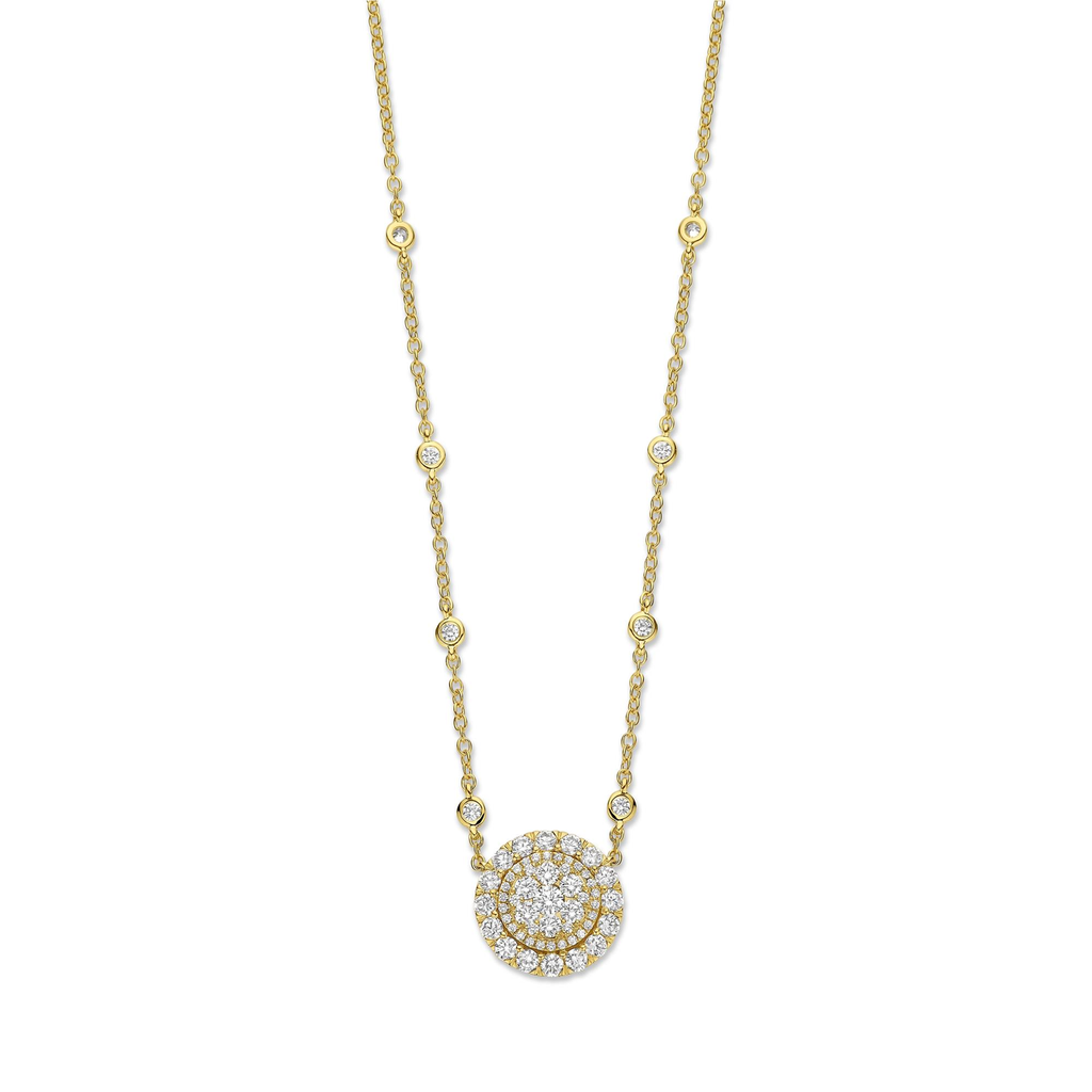 Necklace with Diamond Pendant